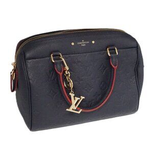 Louis Vuitton Speedy 25 Bandouliere Marine Rouge